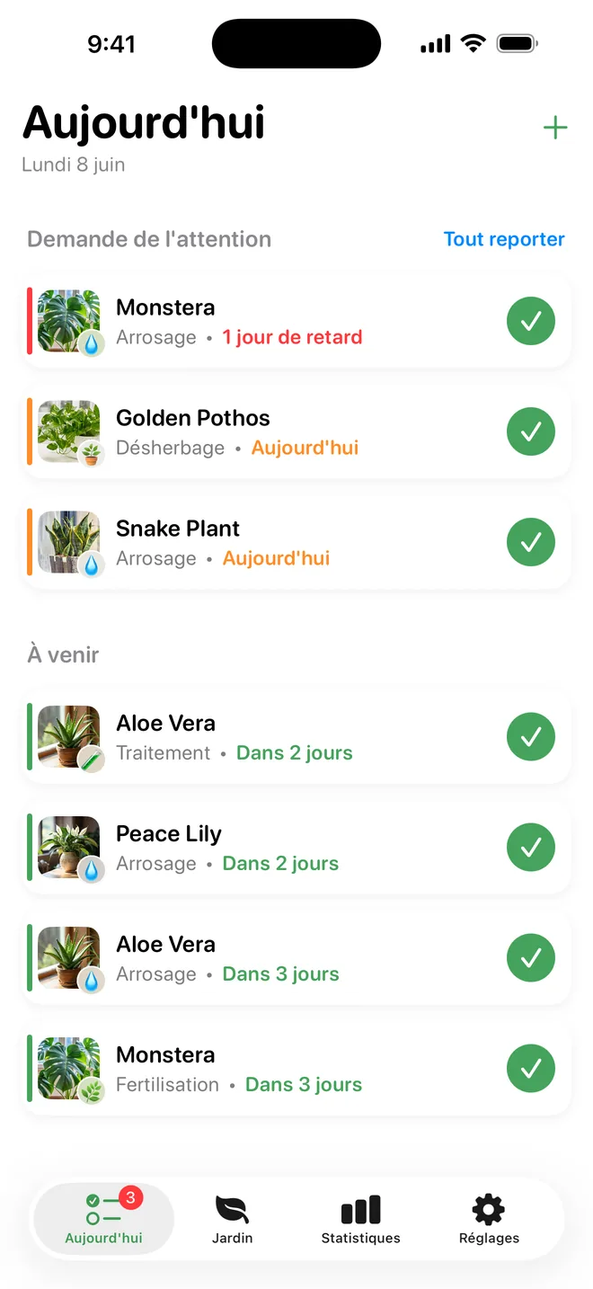 N'oubliez jamais d'arroser
